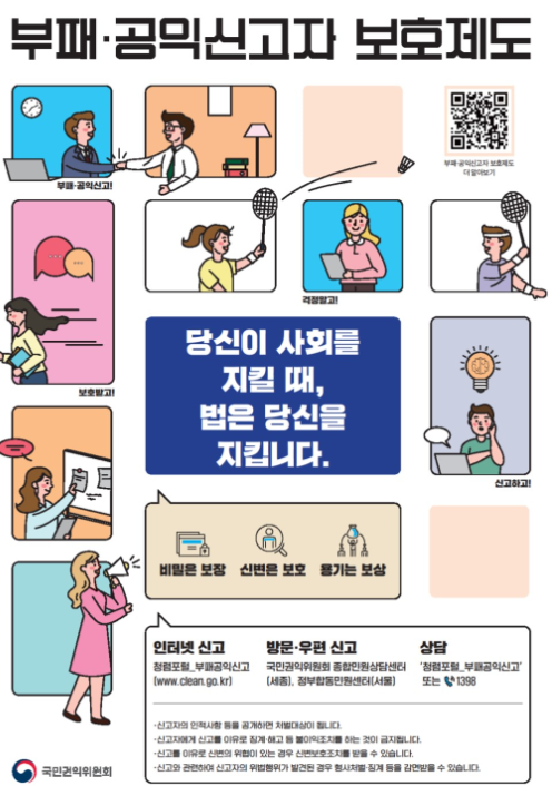 부패 공익신고자 보호제도